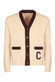 Celine Logo Detail Cotton Cardigan