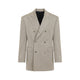 Celine Beige Colonne Wool Jacket