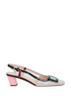 Roger Vivier Multicolor Bv Lacquered Buckle 45 Calfskin Pumps