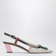 Roger Vivier Belle Vivier Multicolour Patent Leather Slingback