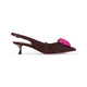 Roger Vivier Brown Suede Slingback