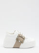 Roger Vivier Viv' Skate Crystal-Embellished Sneakers
