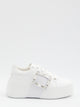Roger Vivier Viv' Skate Crystal-Embellished Sneakers