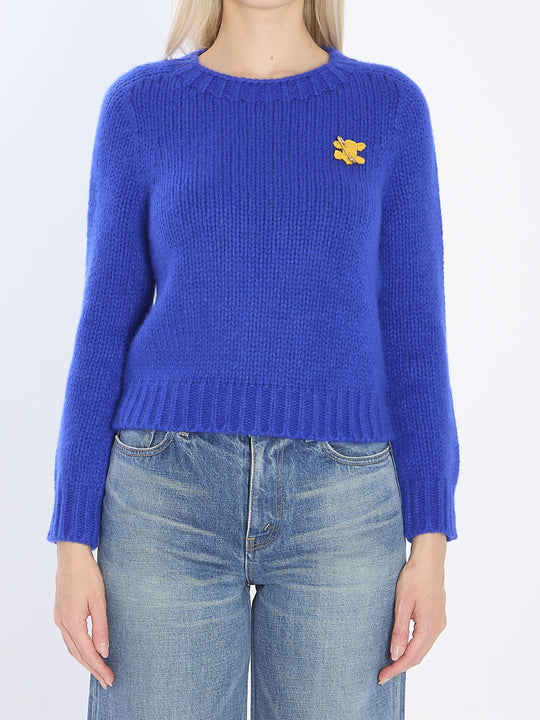 Celine Royal Blue Crewneck Sweater
