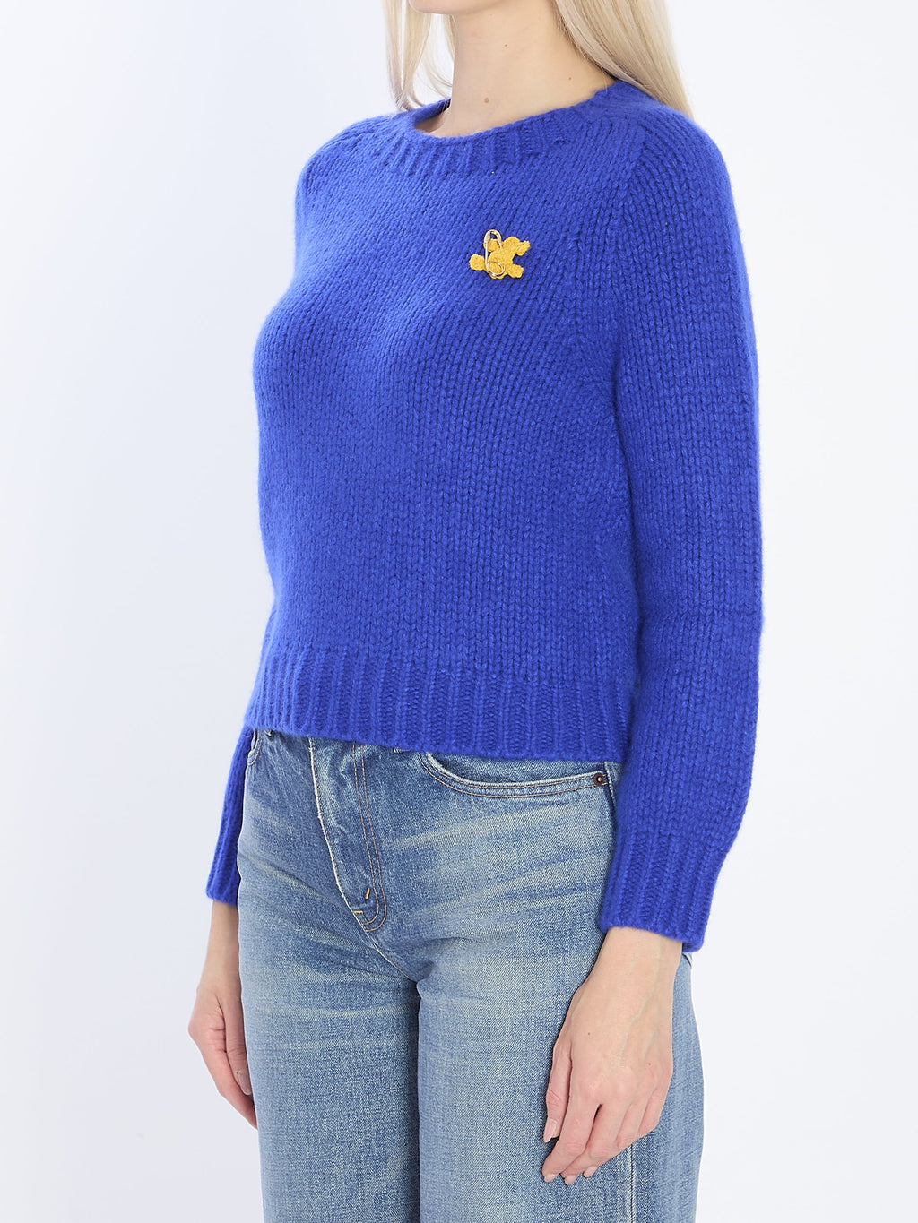 Celine Royal Blue Crewneck Sweater