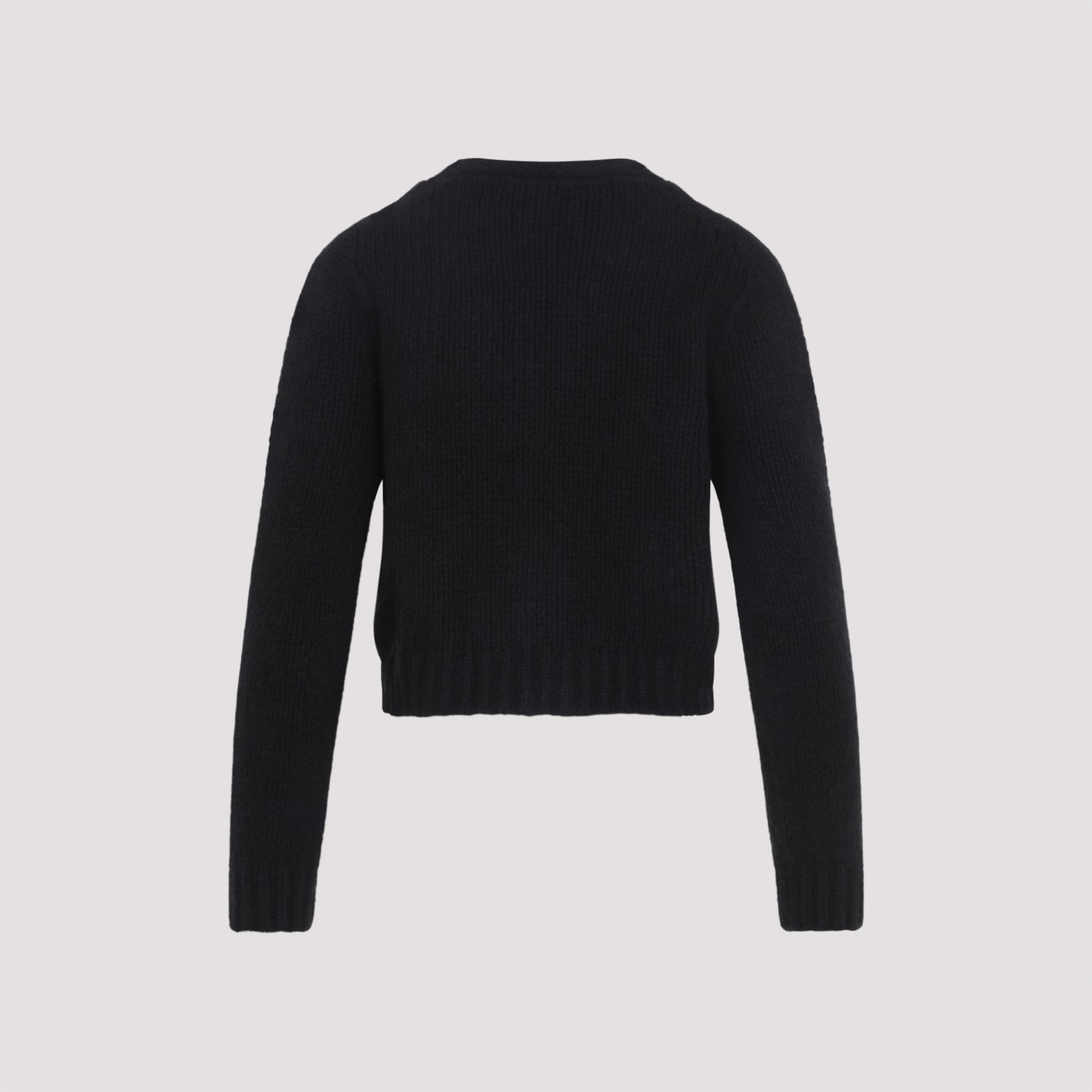 Celine Black Cashmere And Silk Cardigan