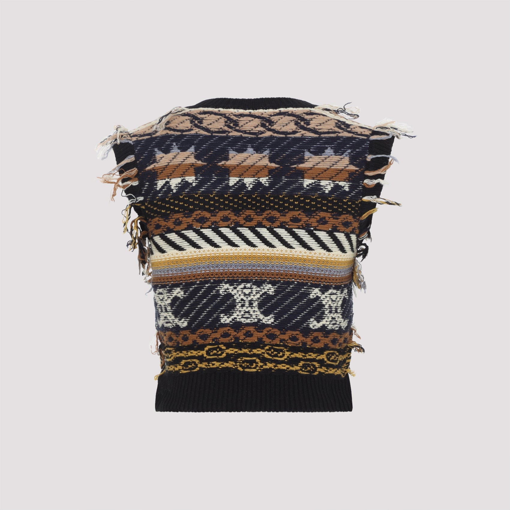 Celine Brown Cashmere Top