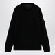 Stone Island Black Wool Crew-Neck Sweater