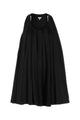 Loewe Black Satin Mini Dress
