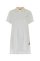 Loewe White Piquet Polo Dress