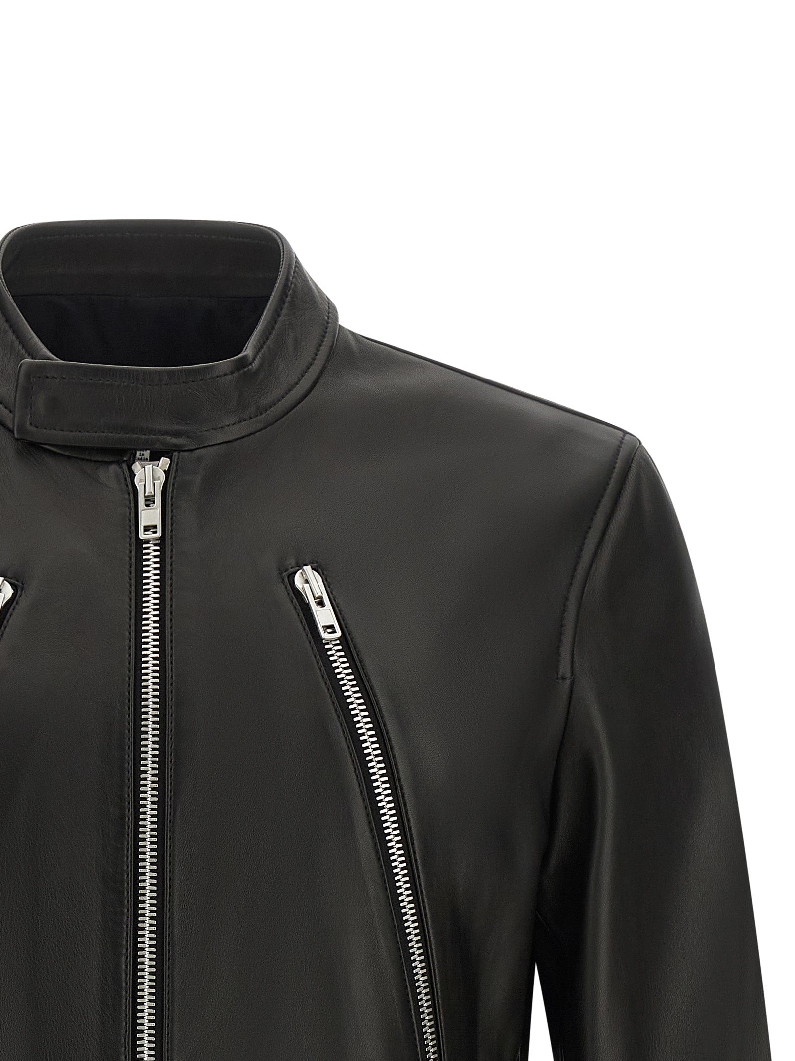 Maison Margiela '5-Zip' Leather Jacket – Monzix