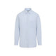 Maison Margiela Striped Shirt In Light Blue Cotton