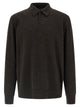 Maison Margiela Suede Patch Polo Shirt