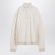 Maison Margiela  Distressed-Effect Ecru Sweatshirt