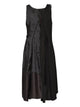 Maison Margiela Black Wool Dress