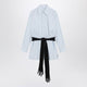 Mm6 Maison Margiela Light Blue Shirt With Double Sleeves