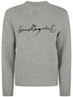 Mm6 Maison Margiela Wool Crewneck Sweater