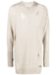Mm6 Maison Margiela V Neck Mini Dress