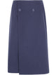 Mm6 Maison Margiela Midi Flared Skirt