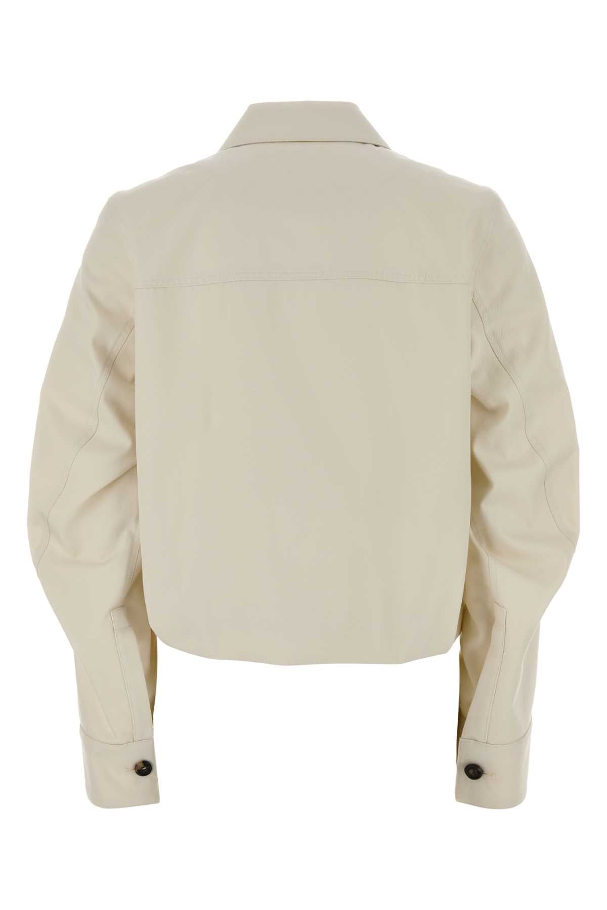 Loewe Ivory Cotton Blend Jacket