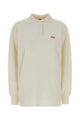 Loewe Ivory Stretch Cashmere Blend Polo Shirt