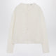 Loewe  White Mohair-Blend Cardigan