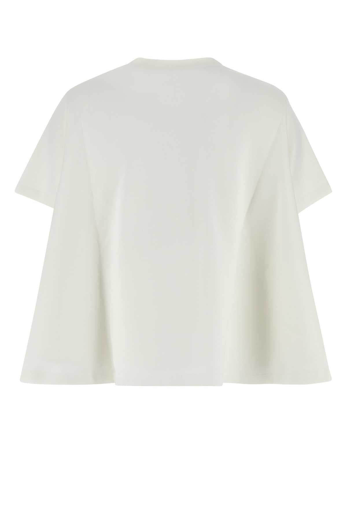 Loewe White Cotton Blend T-Shirt