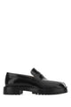 Maison Margiela Black Leather Tabi Loafers