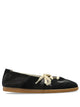 Maison Margiela Black Replica Soft Laced Ballets
