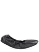 Mm6 Maison Margiela Black Leather Flats