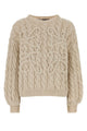 Loewe Sand Cotton Blend Oversize Sweater