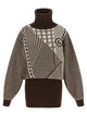 Mm6 Maison Margiela 'Numeric Signature Mm6' Reversible Dress