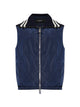 Dsquared2 Polyamide Bordeaux Gilet Vest