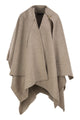 Fabiana Filippi Wool Cape With Jewellery Detail