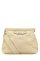 Maison Margiela Ivory Nappa Leather Small Glam Slam Classique Crossbody Bag