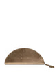 Maison Margiela Big Halfmoon Metallic Leather Pouch
