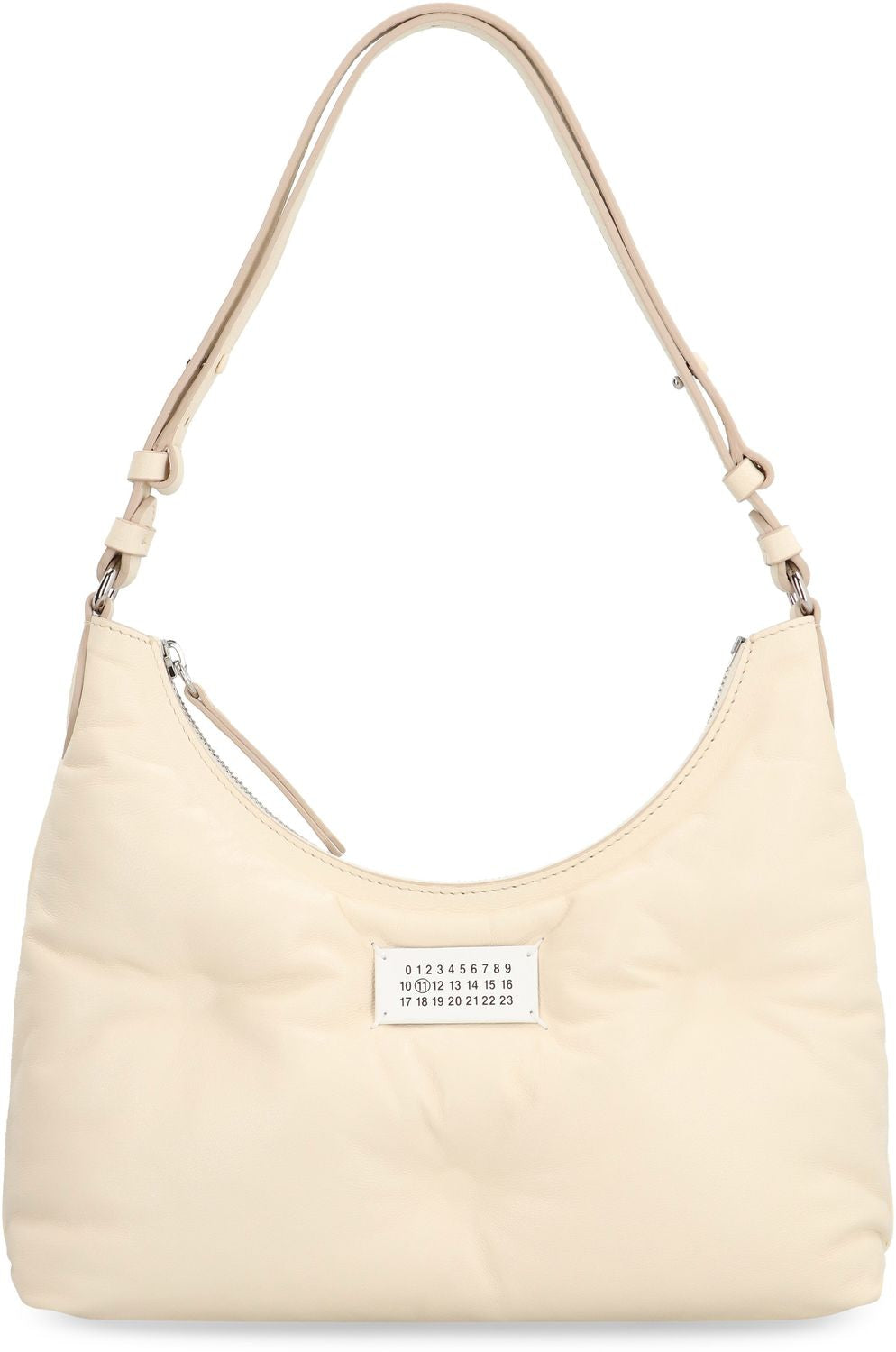 Maison Margiela Glam Slam Leather Hobo-Bag