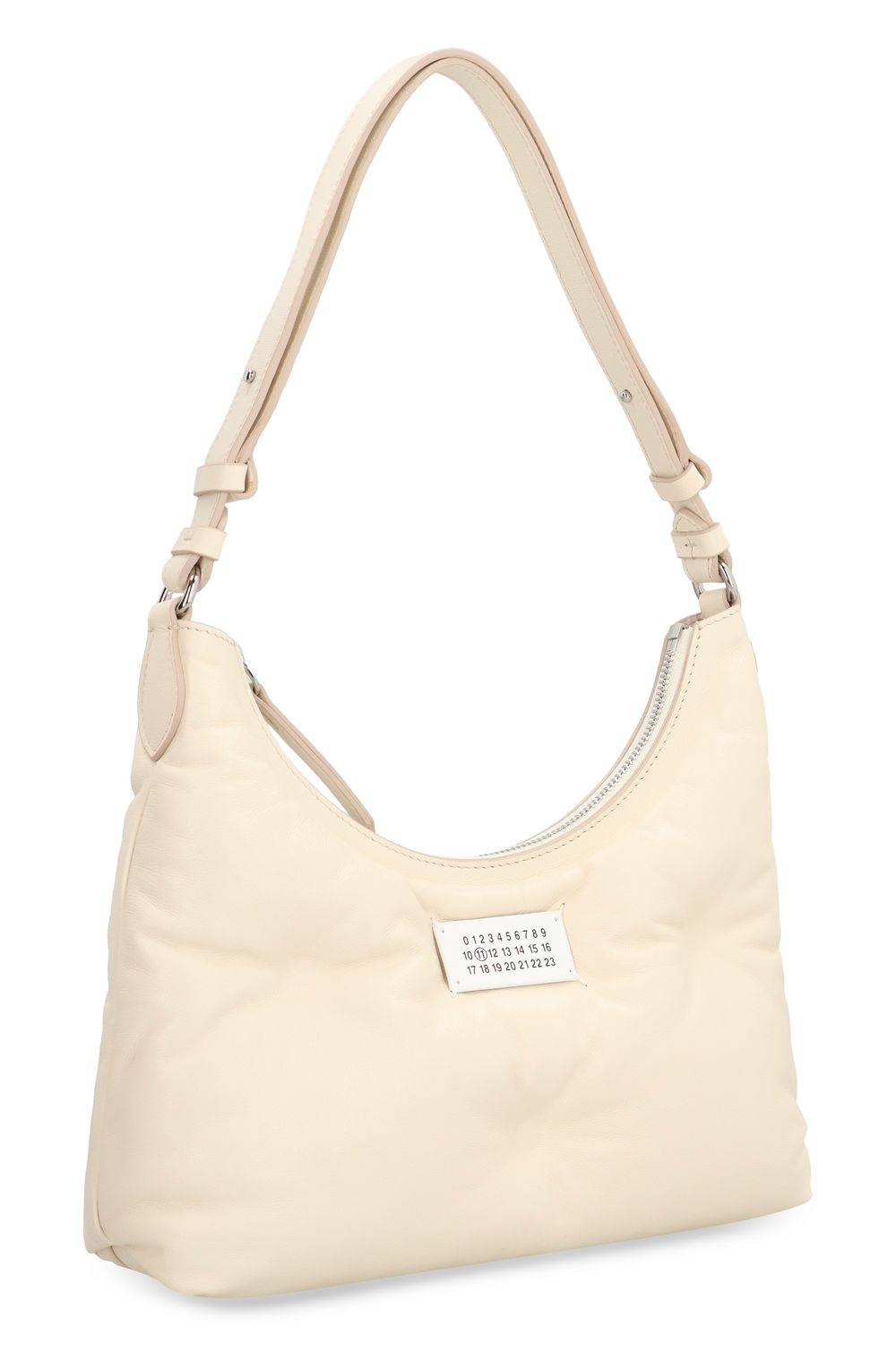 Maison Margiela Glam Slam Leather Hobo-Bag