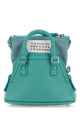 Maison Margiela Sea Green Leather And Fabric 5Ac Classique Baby Handbag