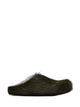 Marni Long Hair Calfskin Fussbett Sabot