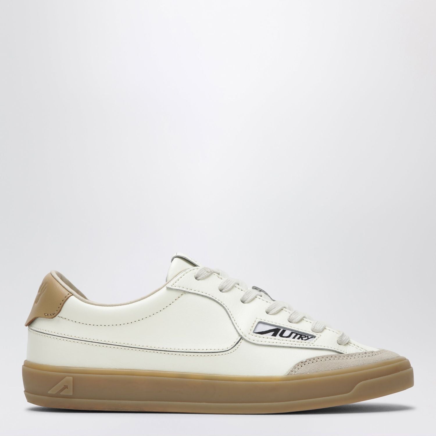 Autry Windscape Logo-Patch Leather Sneakers
