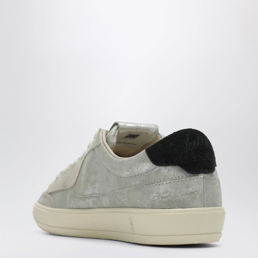 Autry Windscape Low Silver Laminated/Black Sneakers