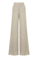 Max Mara Sequoia Linen Wide Leg Trousers