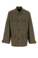 Prada Olive Green Mohair Blend Jacket