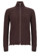 Mm6 Maison Margiela Ribbed Cotton Turtleneck Sweater