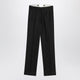 Maison Margiela Herringbone Wool Pleated Trousers