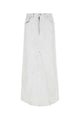 Maison Margiela White Denim Skirt