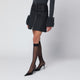 Patou  Gray Mini Skirt With Belt