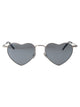 Saint Laurent Silver Metal  Sunglasses