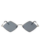 Saint Laurent Silver Metal  Sunglasses